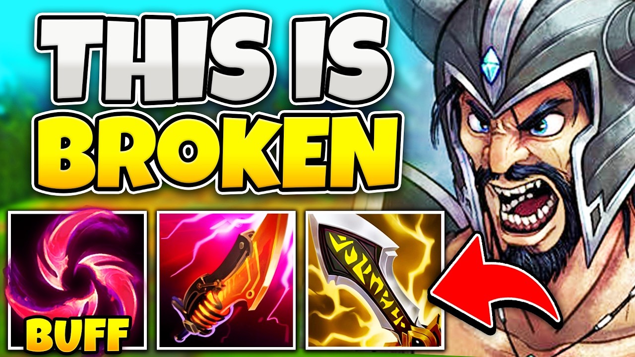 RIOT JUST BUFFED HAIL OF BLADES TRYNDAMERE... BIG MISTAKE!