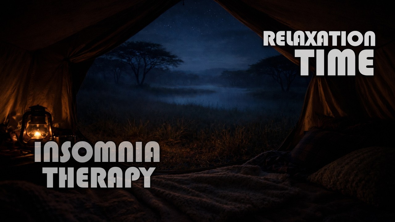 ASMR Cozy Camping by the Lake in Gentle Rain at Night 🌧️🔥 Relaxing Tent Ambience for Sleep