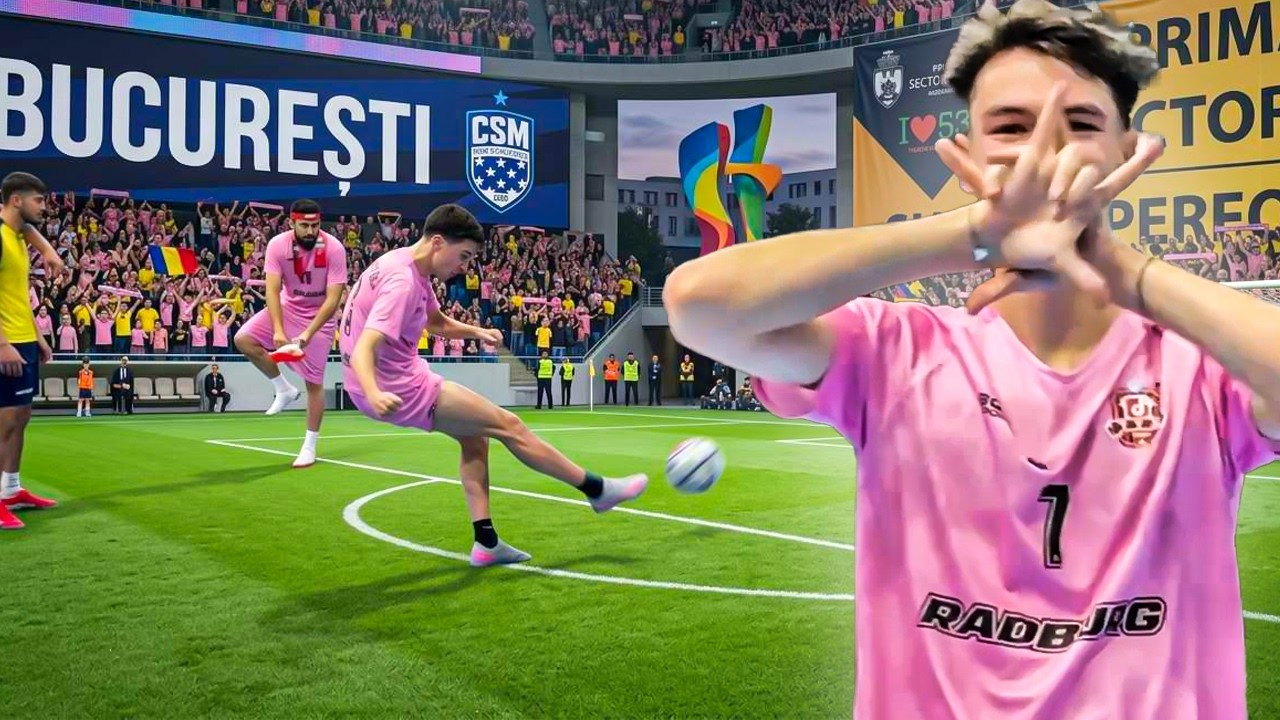 AM FOST RONALDO DEGHIZAT LA MECIUL DE FOTBAL CARITABIL!