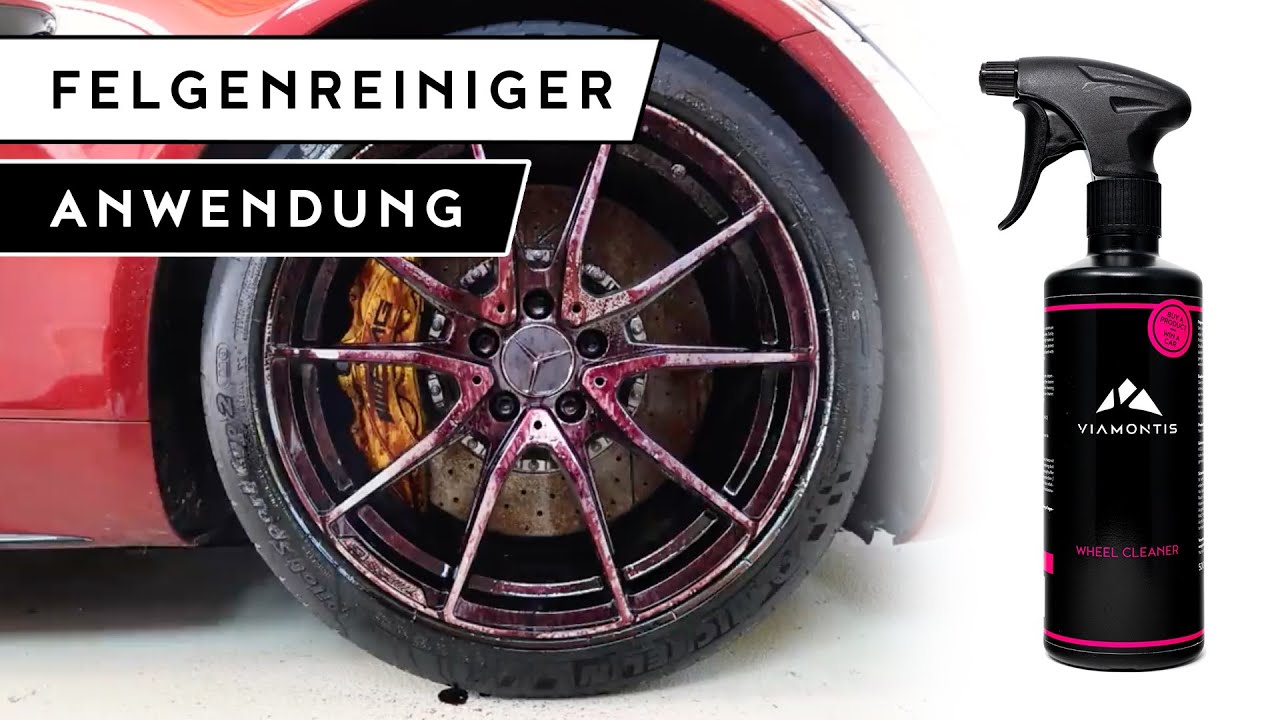 Wheel Cleaner (Felgenreiniger) |&nbsp;Viamontis Autopflege x Mercedes-AMG GT R |&nbsp;Part 1