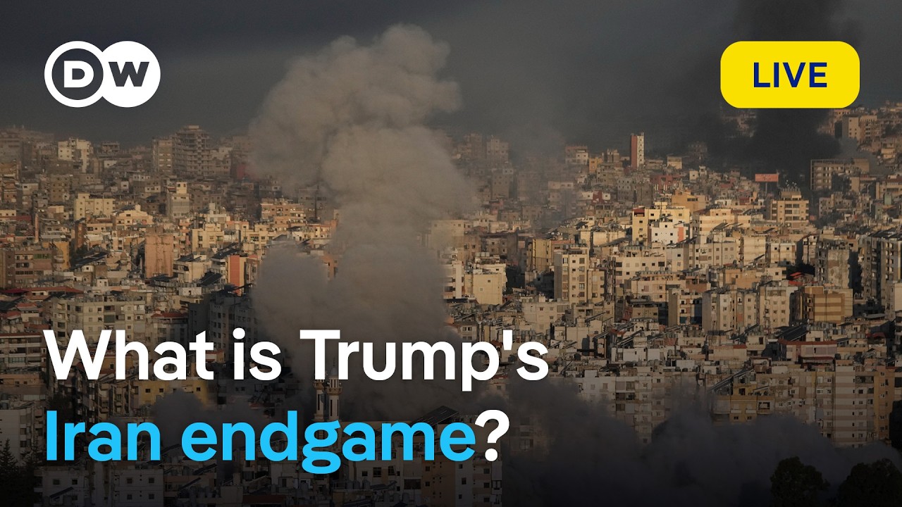 Livestream: Mixed messaging from Washington leaves Iran war aims unclear | DW News