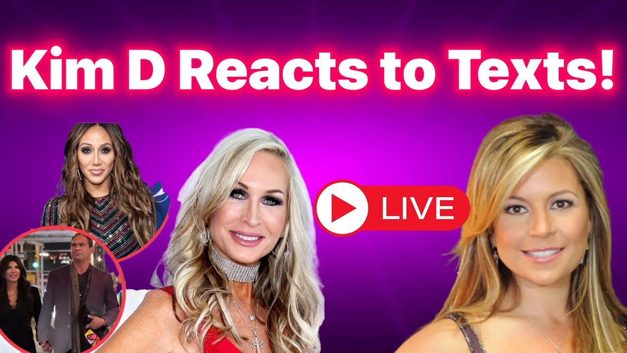 Kim D REACTS to TEXTS! #rhonj #bravotv #wwhlbravo