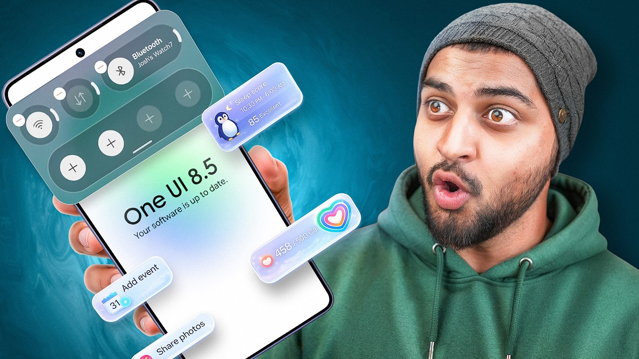 One UI 8.5 Vs One UI 8 |  Everything New Explained!