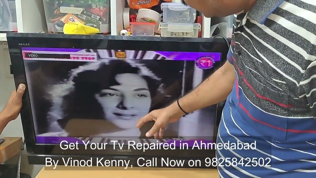 How to Solve Color problem in any Led Tv| in English Subtitle.
