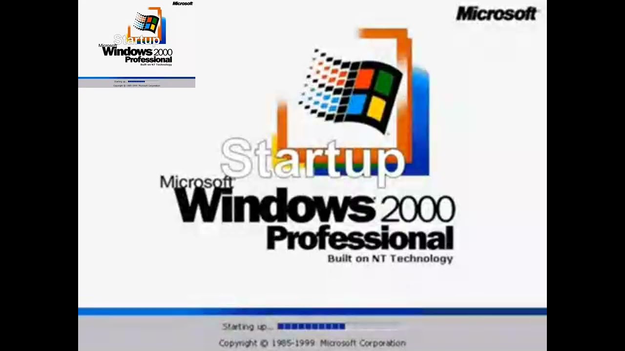 (NBK Style) Windows 2000 Startup Has a Sparta Mario Kart DS Base (Feat Windows NT 5.0)