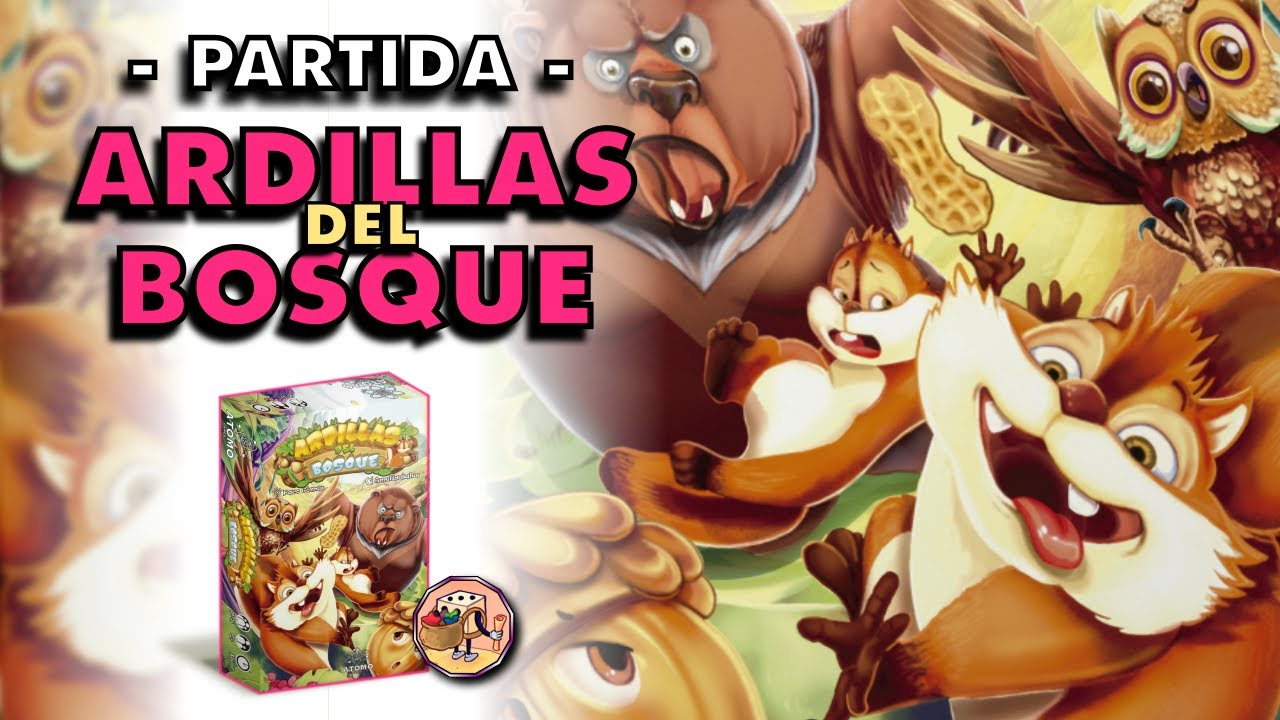 🥜Ardillas del Bosque Cómo jugar y partida doble