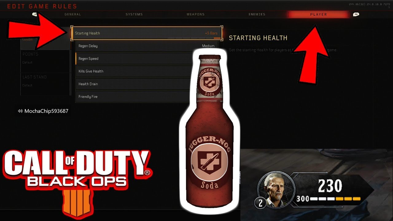 Как получить больше здоровья / Перк Juggernog в Call of Duty: Black Ops 4 Zombies