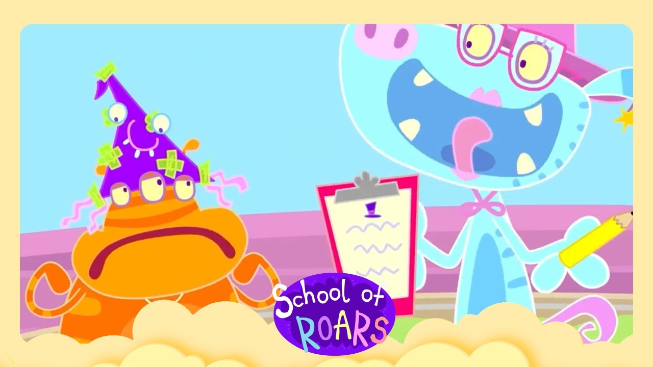 The Full Moon Monster Adventure and more episodes! | School of Roars | Cartoons for Kids