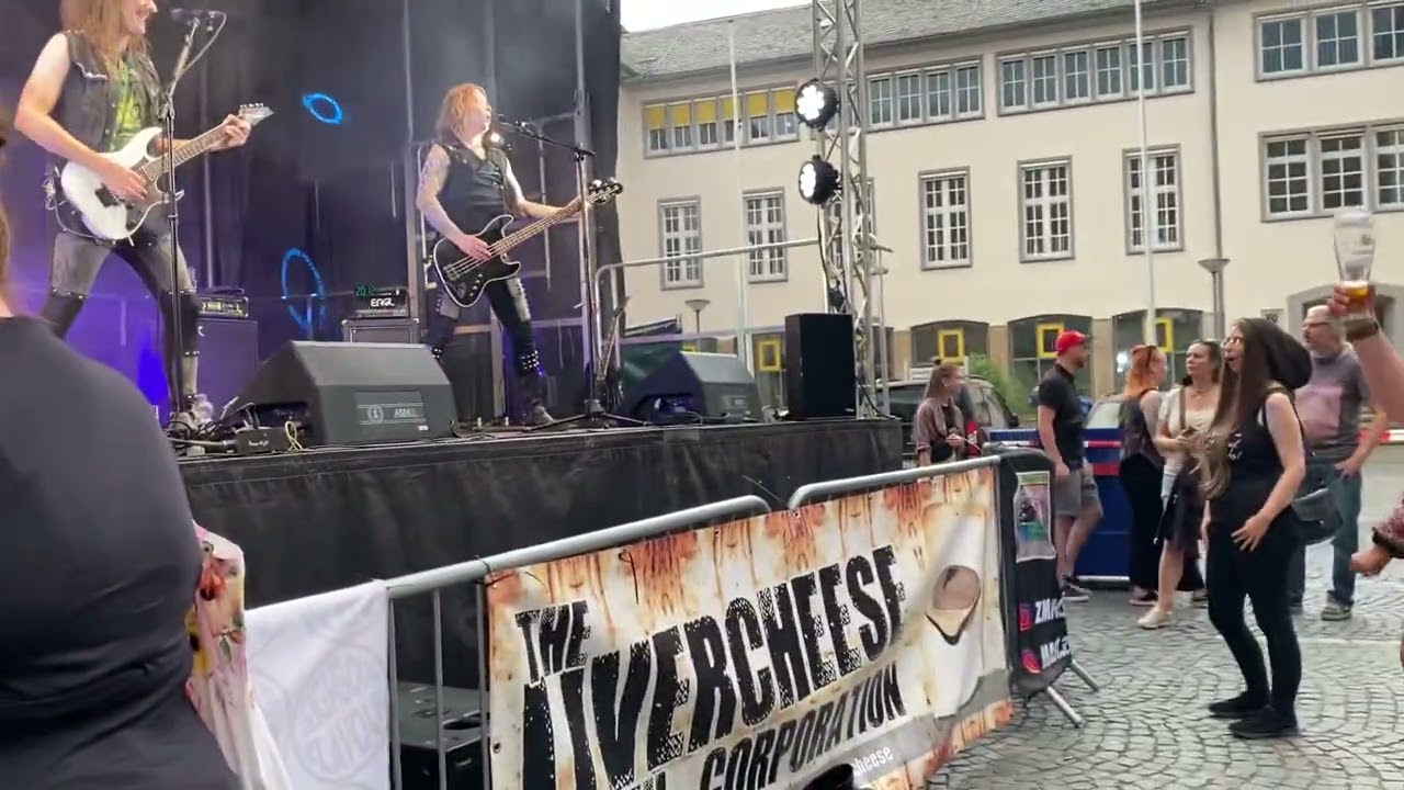 Snakebite - Two Desperate Hearts live @ Stadtfest Giessen 2022