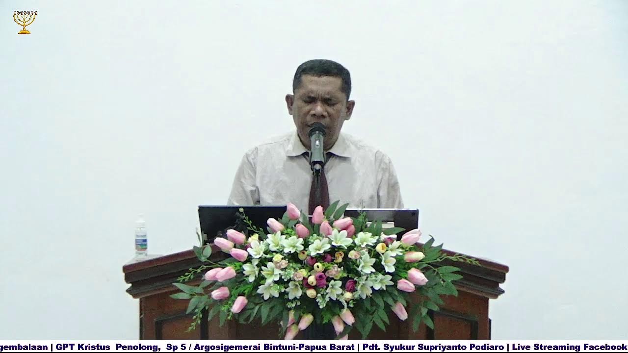 Ibadah PA & Perjamuan Suci | Selasa, 17 Februari 2026 | Pdt. Syukur Supriyanto Podiaro