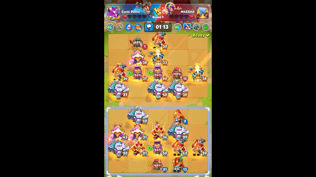 Castle Duels - A lot of units 😅 - Gameplay