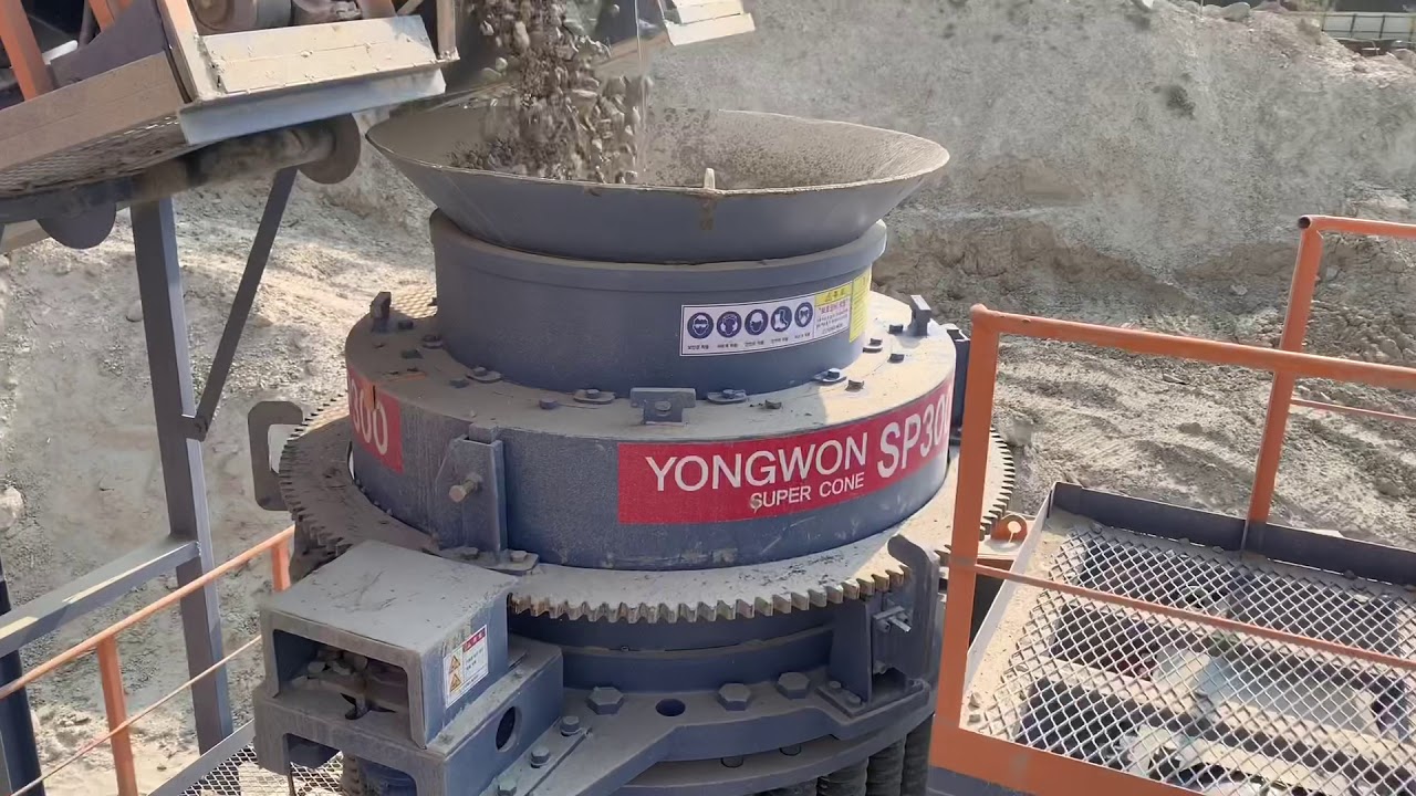 cone crusher - how stone crushing