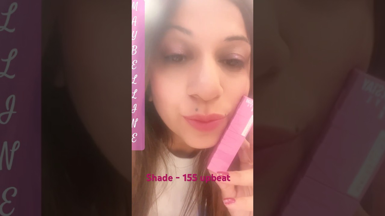 Barbie Pink Vibes🩷| long stay comfort |Maybelline Vinyl ink Shade ￼155 