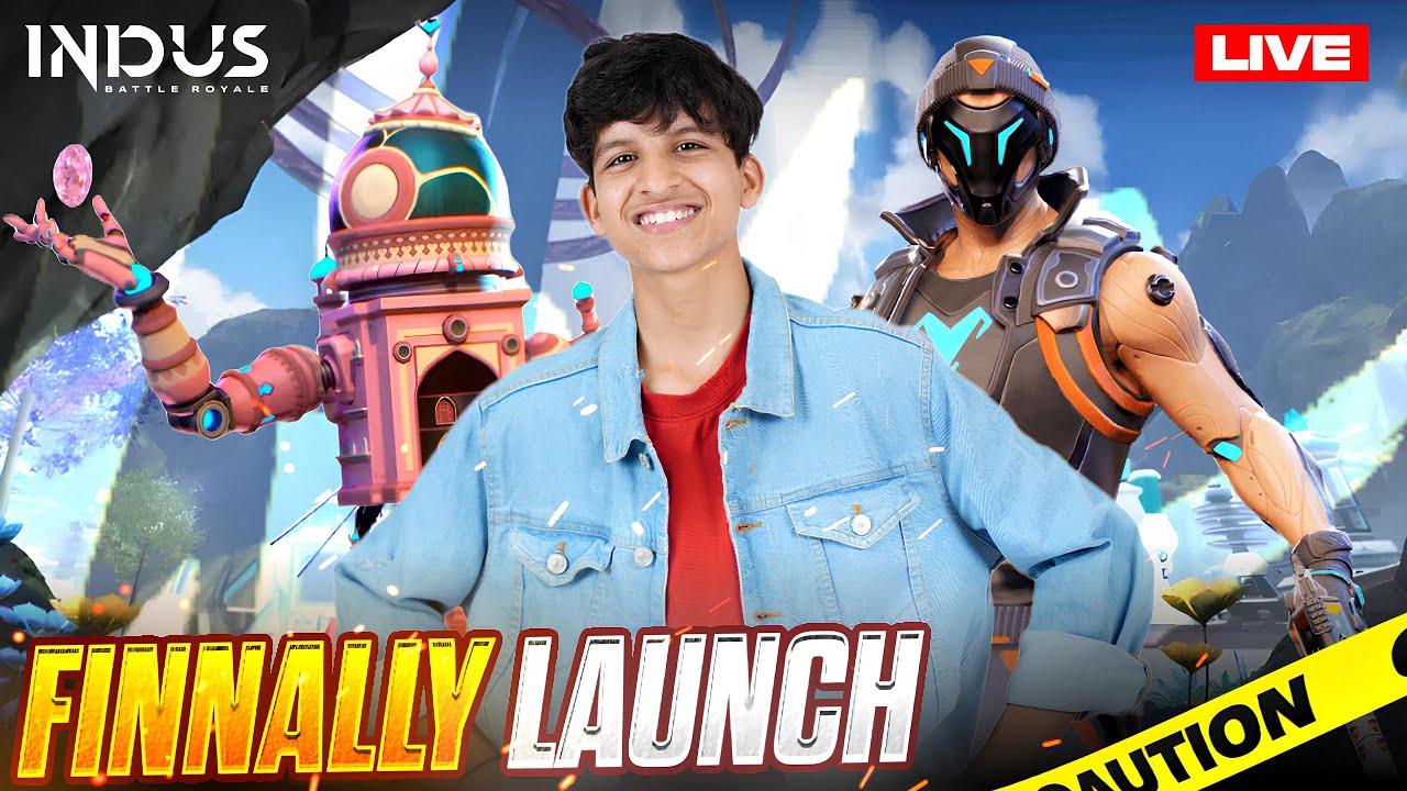 INDUS BATTLE ROYAL FINALLY RELEASED!!🔥┃🔴LIVE🔴
