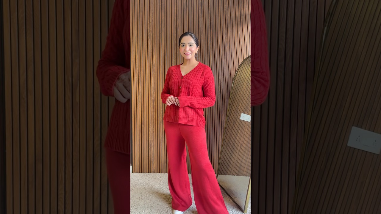 MYNTRA Winter Co- Ord Sets ❤️ #fashion #viralvideo