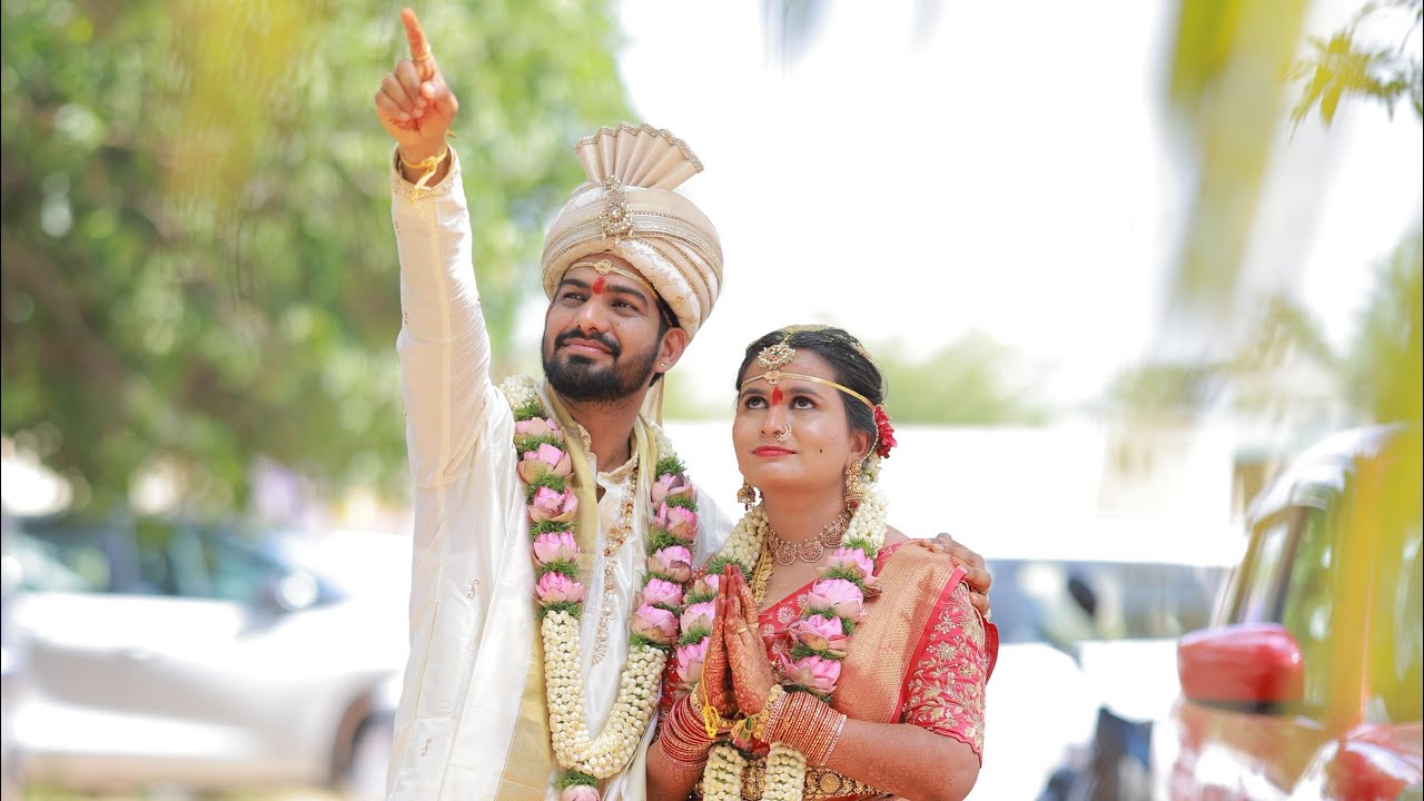 Two Souls, One Journey | Saikrishna & Nimisha❤️ #southindianwedding 