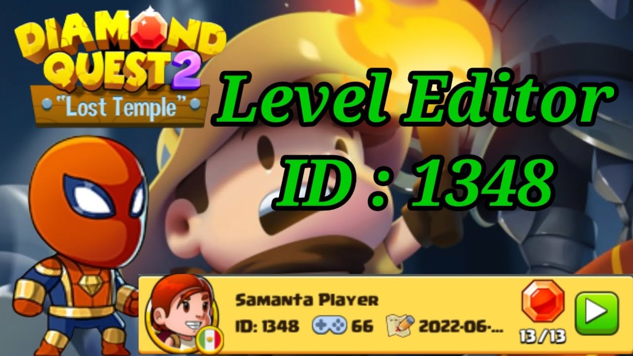 Diamond Quest 2 Level Editor ID 1348