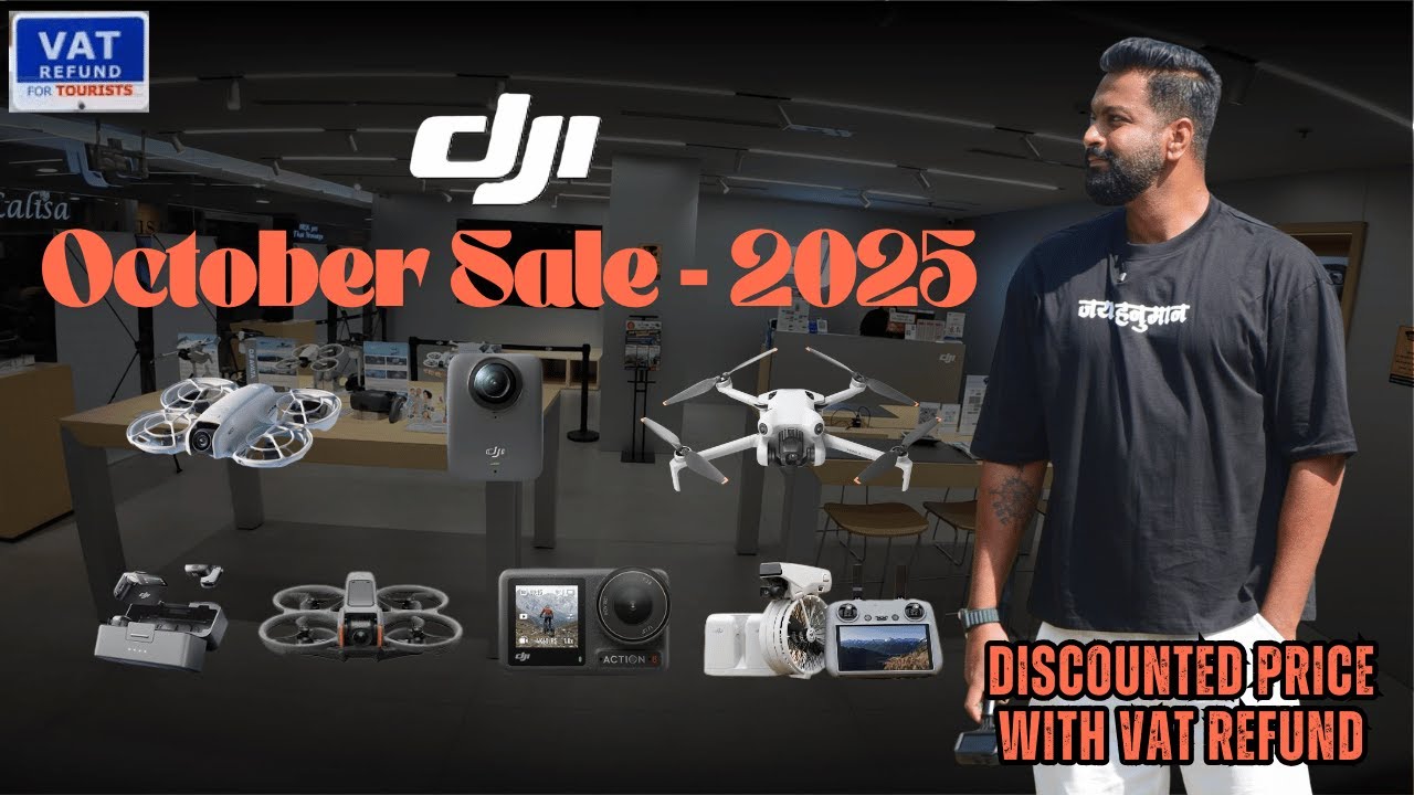 Cheapest Thailand DJI Sale Is On | Action 5 Pro 31k INR | Mini 4 Pro 77K INR | Mini 5 Pro 90,000 INR