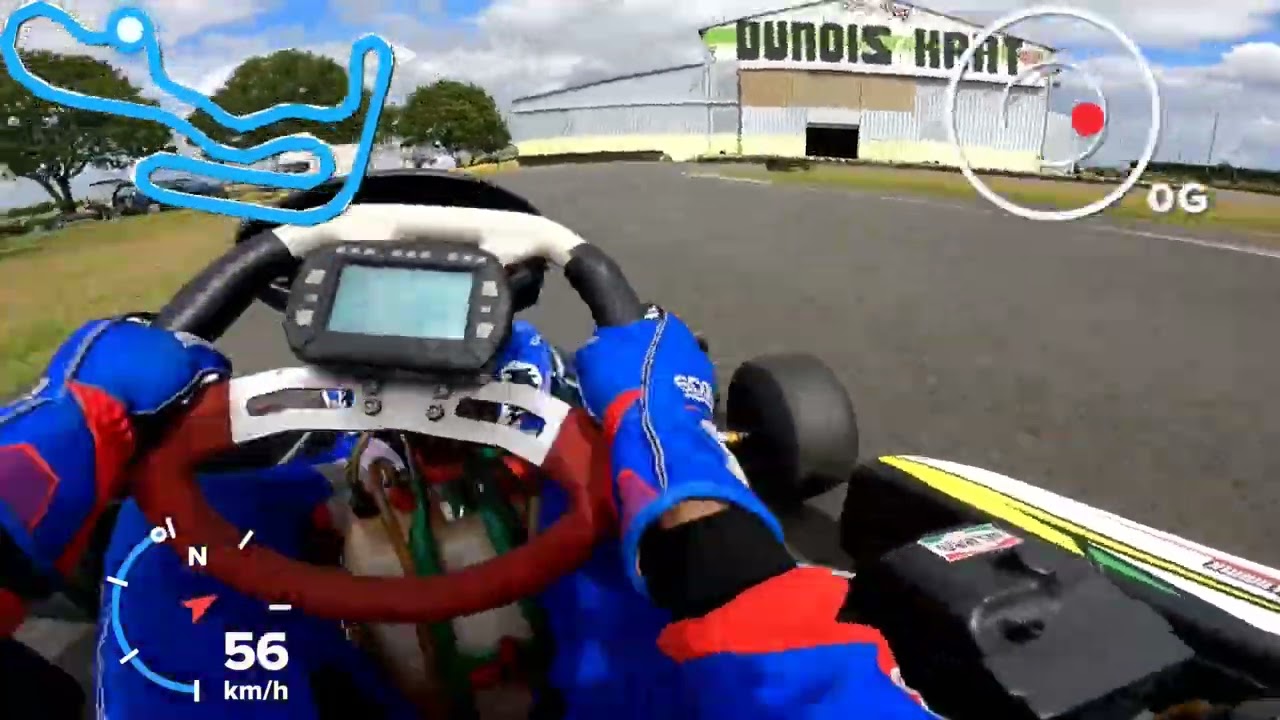 karting onboard rotax125max Ange GODON // GOPROHERO9 DUNOIS KART