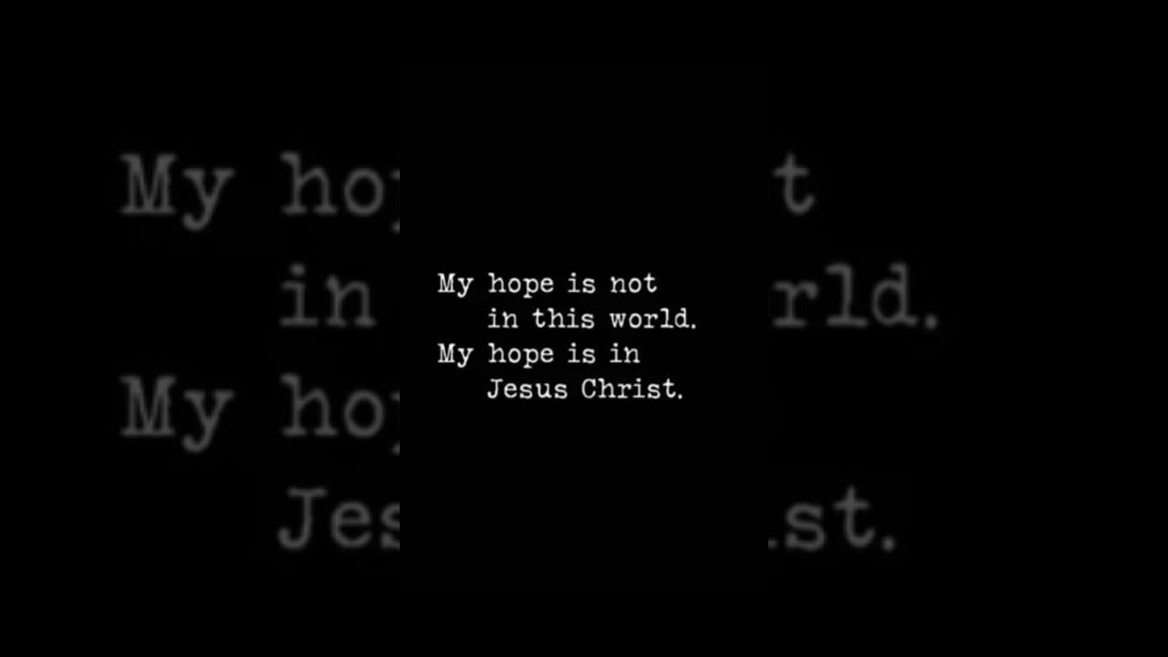 #amen #positivitychannel #jesus #hopeinjesus #hopeinchrist #shorts #hopeingod ✝️