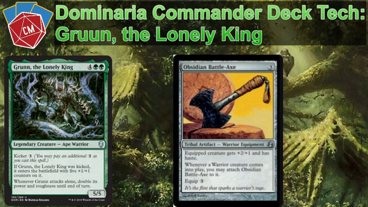 Dominaria Deck Tech: Gruun, the Lonely King FIGHT!