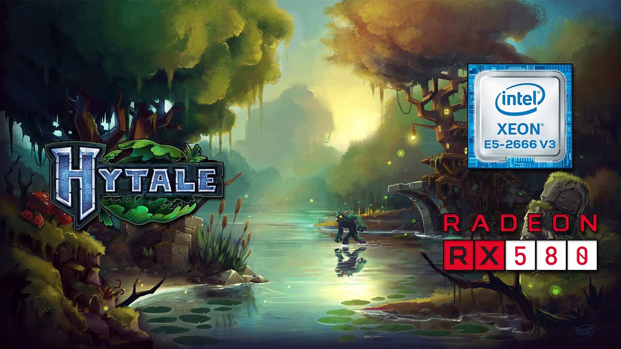 Hytale - Xeon E5-2666 V3 e RX 580 2048SP