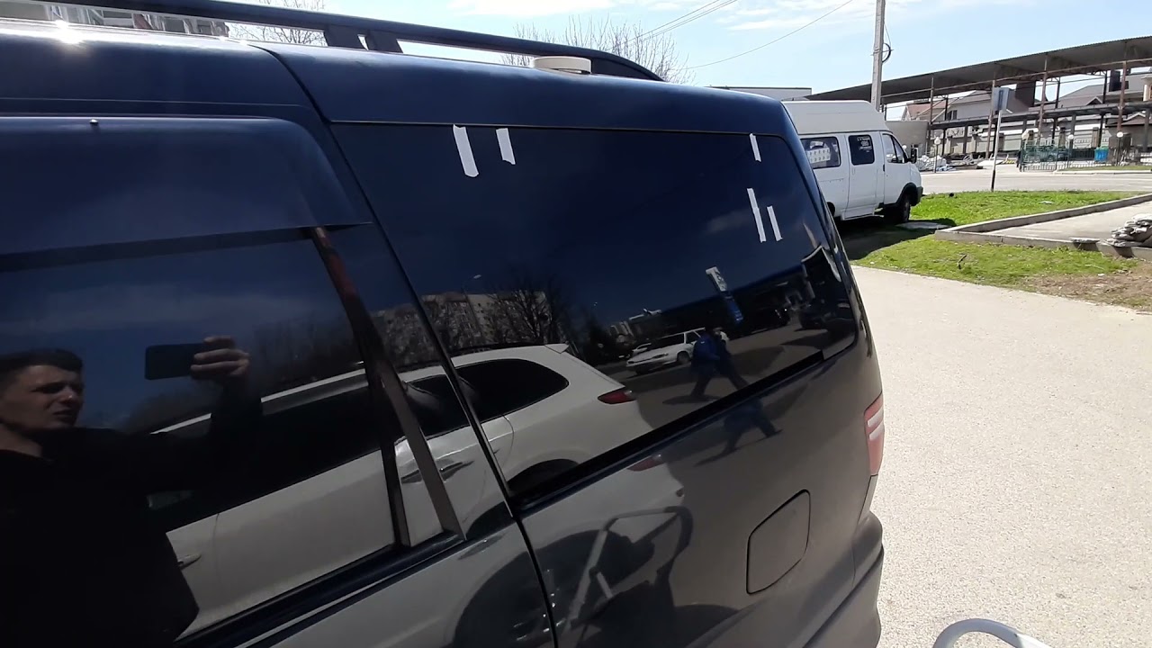 Продольные рейлинги на крышу Toyota Alphard
