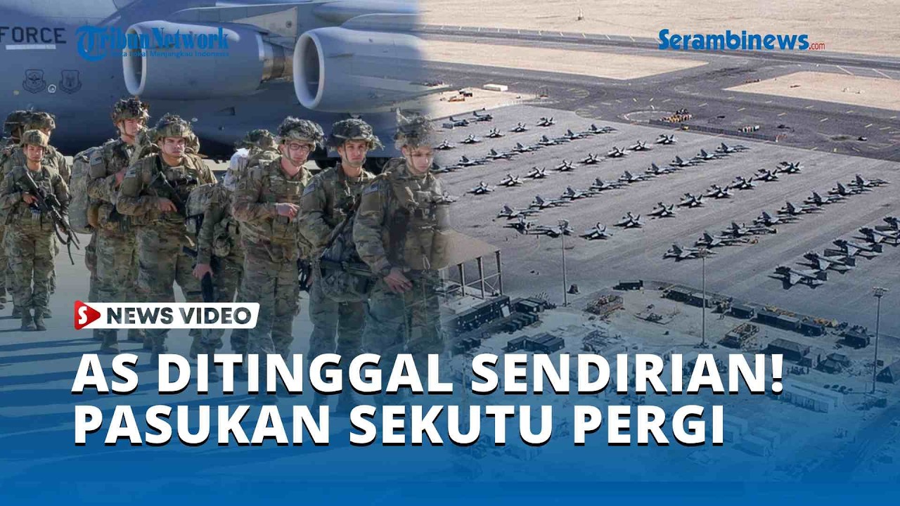 AS Ditinggal Sendirian! Pasukan Sekutu Eropa Tinggalkan Pangkalan di Timur Tengah