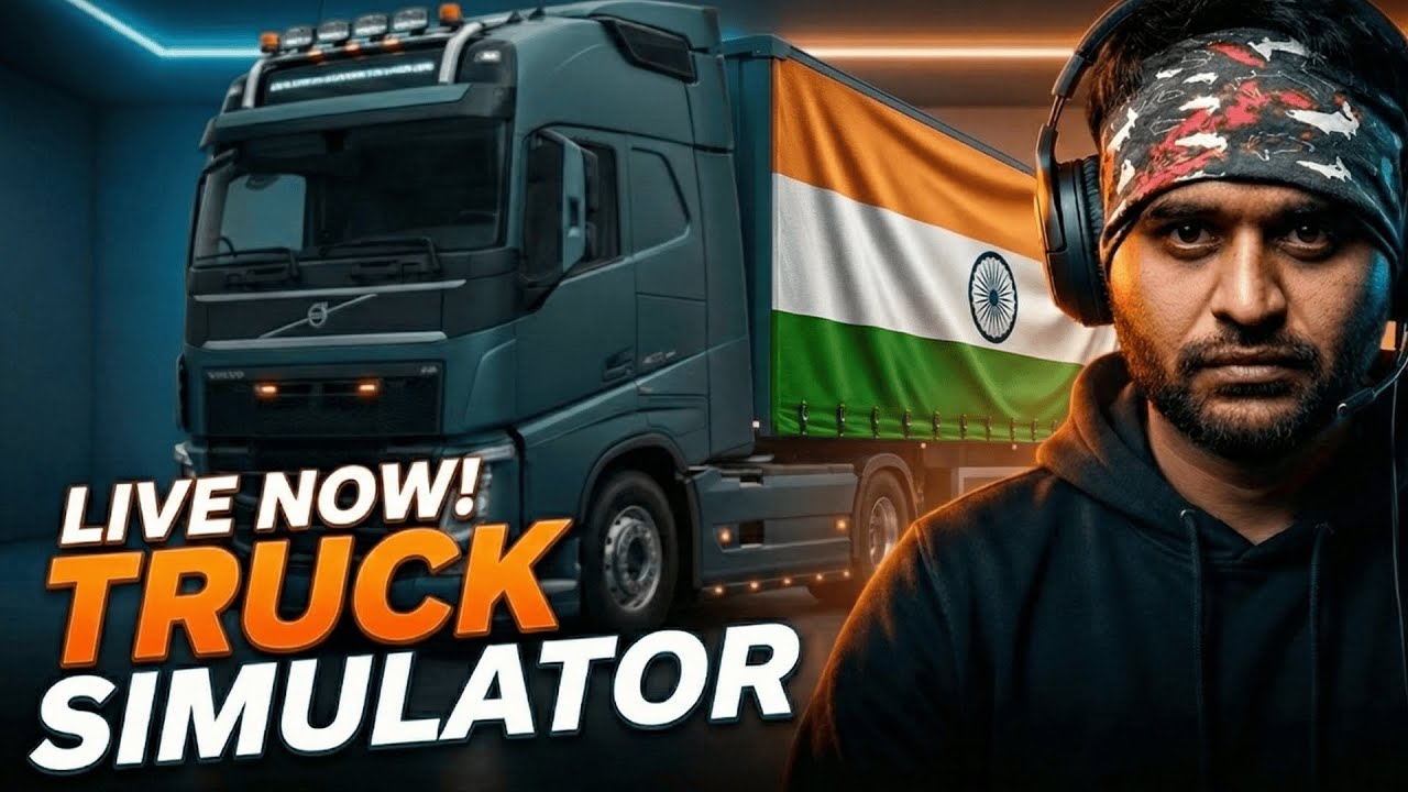 INDIAN TRUCK DRIVER GAMEPLAY #shortsfeed #shortslive #shorts #ets2 #live #dangerous #1