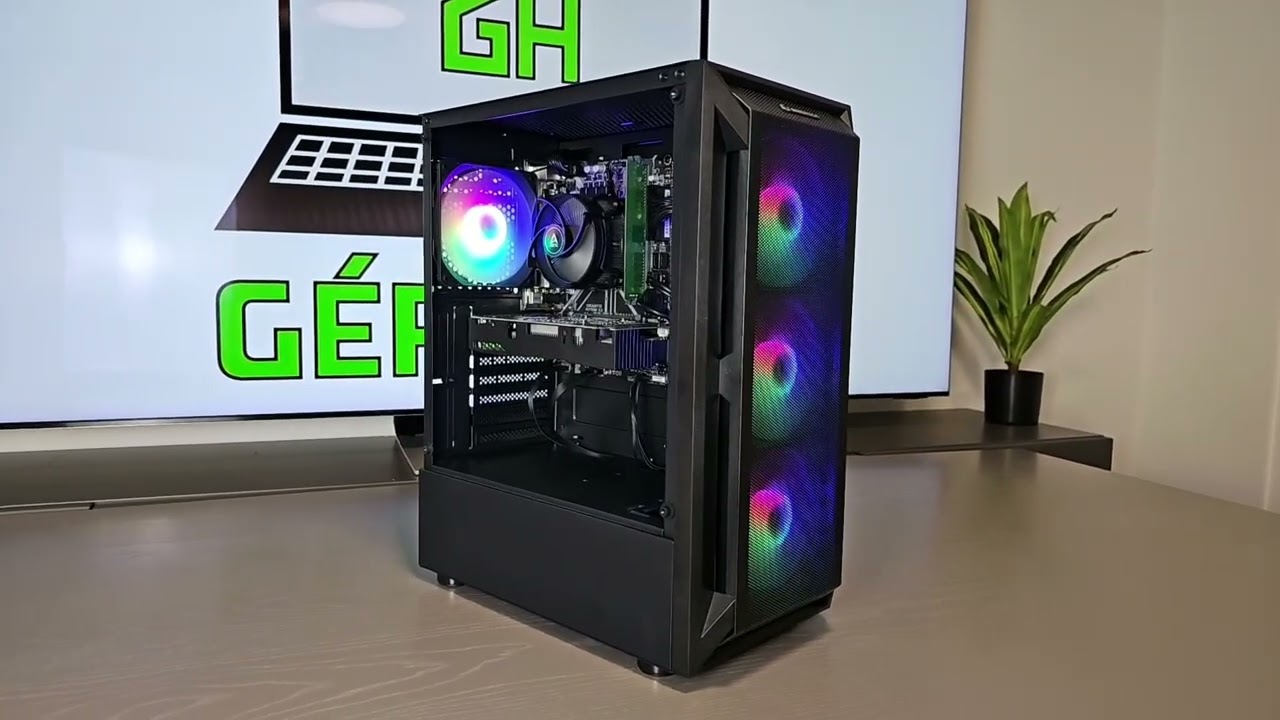 GAMER PC Tower + NVIDIA GTX 1050 Ti 4GB / i5-8500 / 8GB RAM / 512GB SSD