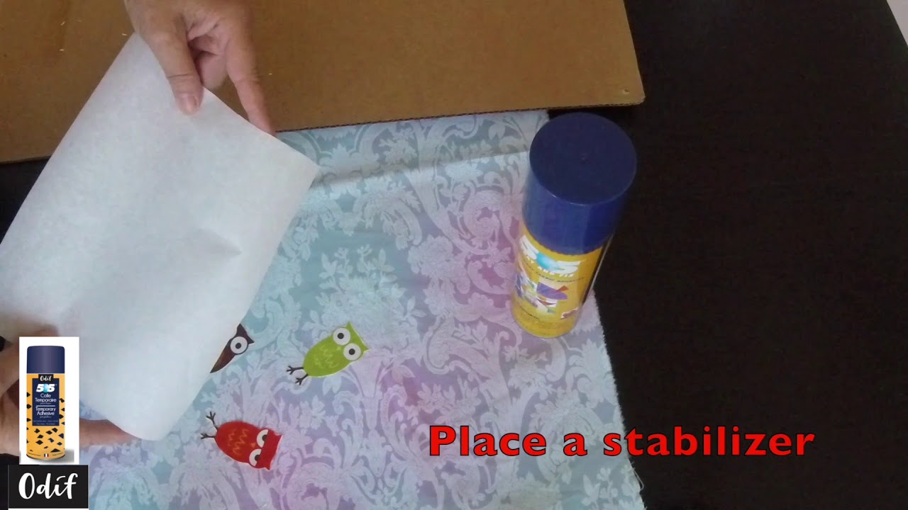 505 Prepare to appliqu&eacute; (Appliqu&eacute; part 2)