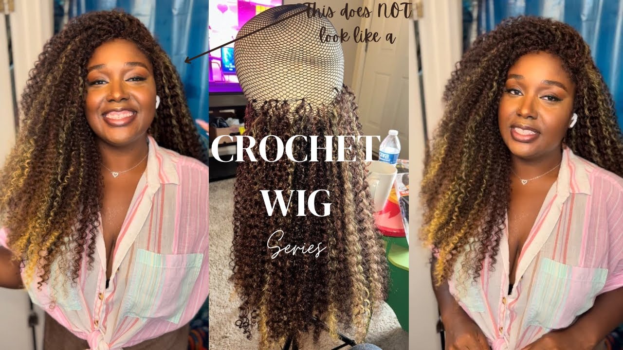 Made A Wig With $3 Crochet Hair 🤎🔥