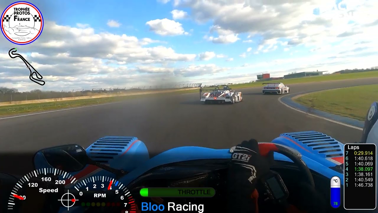 Nogaro 2025 Course  1 Trophée Proto de France (P2 TPF2)
