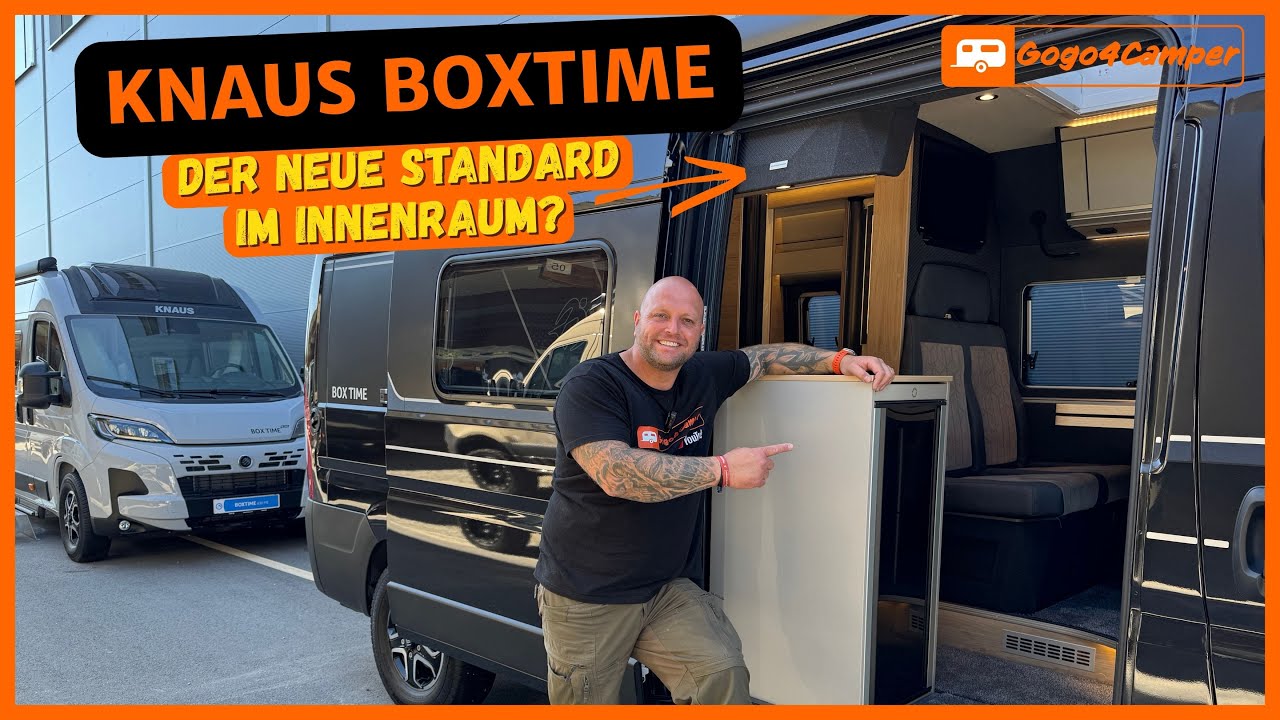 Weniger Holz, mehr Hightech - Der neue KNAUS BOXTIME Campervan