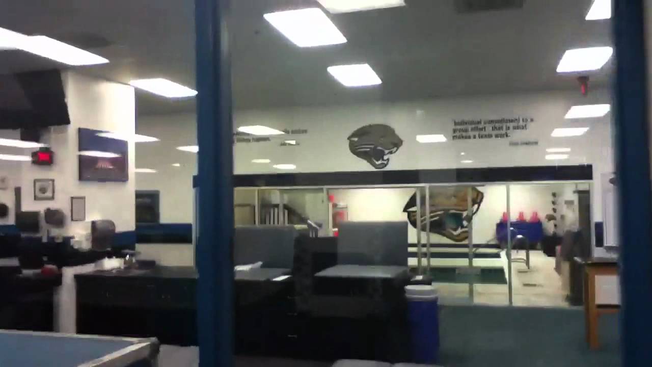 Jacksonville jaguar locker room