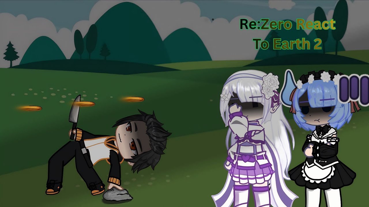 Re:Zero Reacts To Earth 🌎 | 2/3 | Rus/Eng | Re:Zero