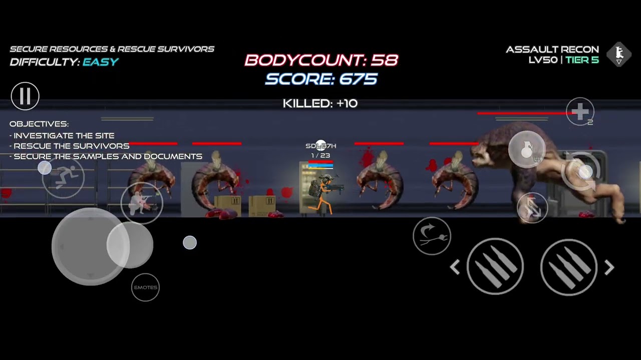 [StickWarfare] Base 191 extraction Mode Easy Speedrun