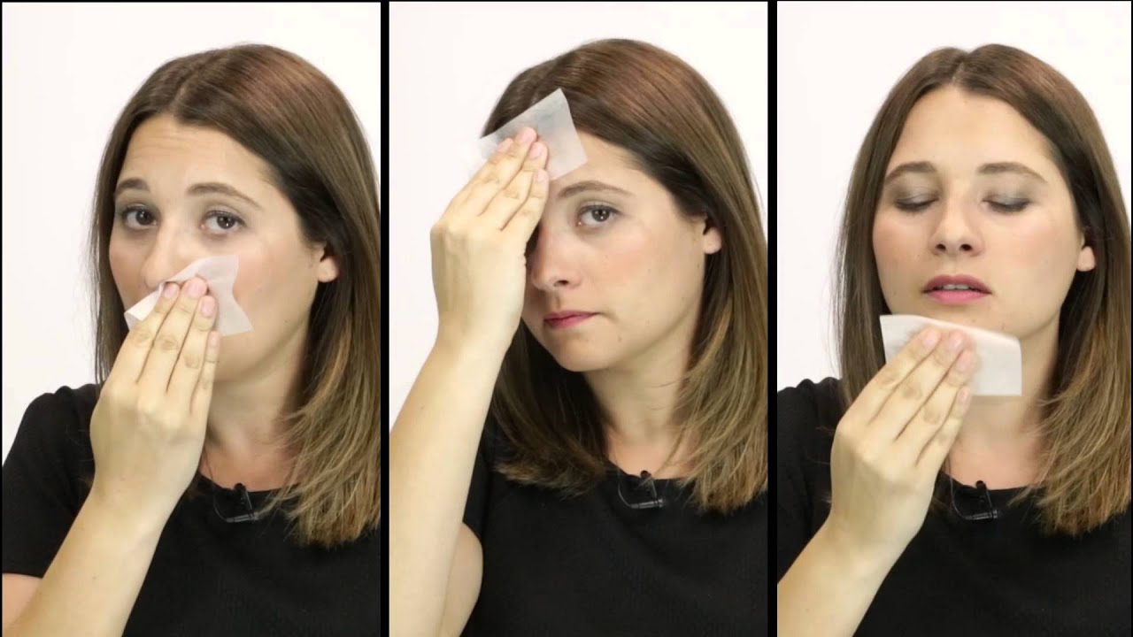 How-to: use blotting papers