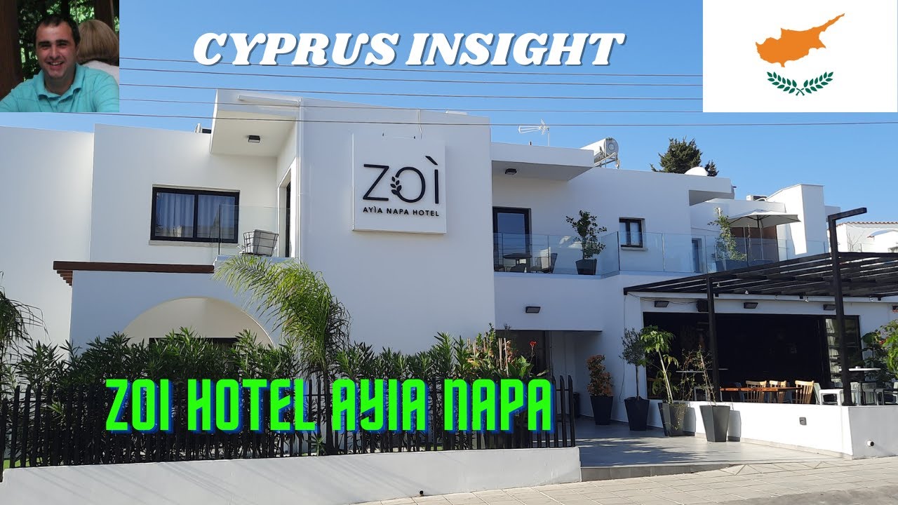 Zoi Hotel Ayia Napa - A Tour Around.