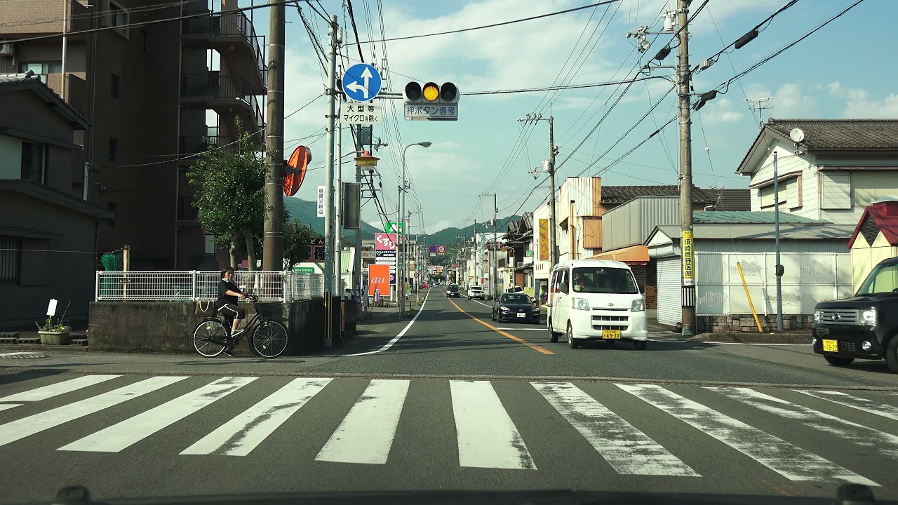 4K　高知県道388号（国道56号の旧道）　等速　高知県須崎市