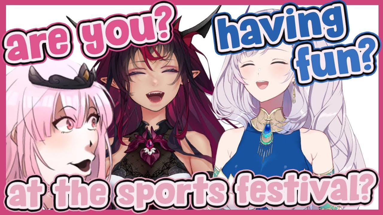 Reine, Irys and Calli's: Are You Having Fun at the Sports Festival?