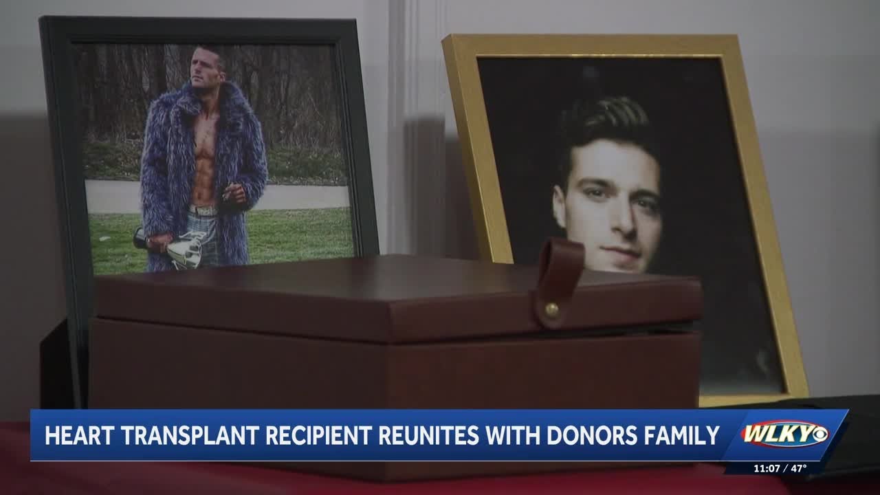 Love that lives on: Man reunites with donor’s family after heart transplant