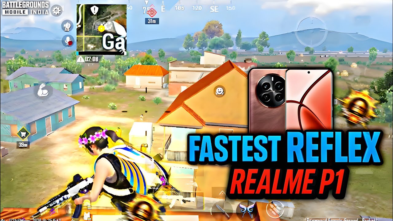 REFLEX ON ANOTHER LEVEL⚡BGMI & PUBG🎮 REALME P1 📱 | @Gokugaming09 
