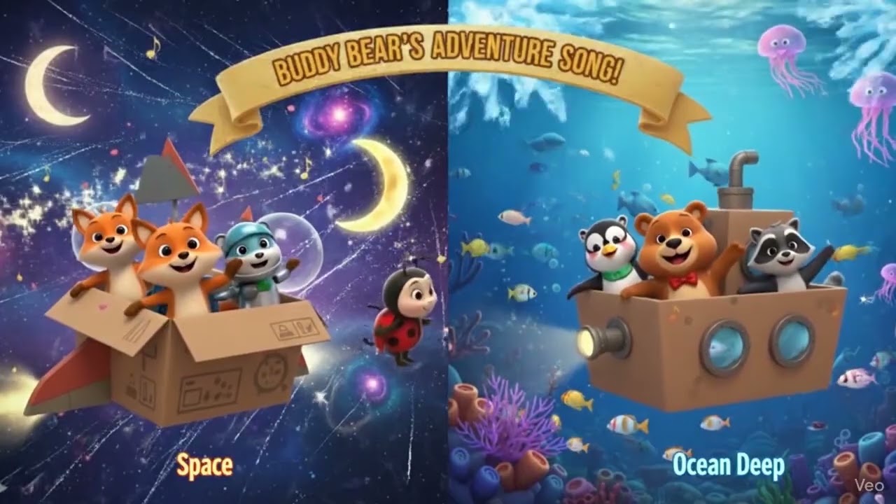 THE BUDDY BEAR PLAYTIME ANTHEMS 🎶 5 Best Songs for Toddler Fun