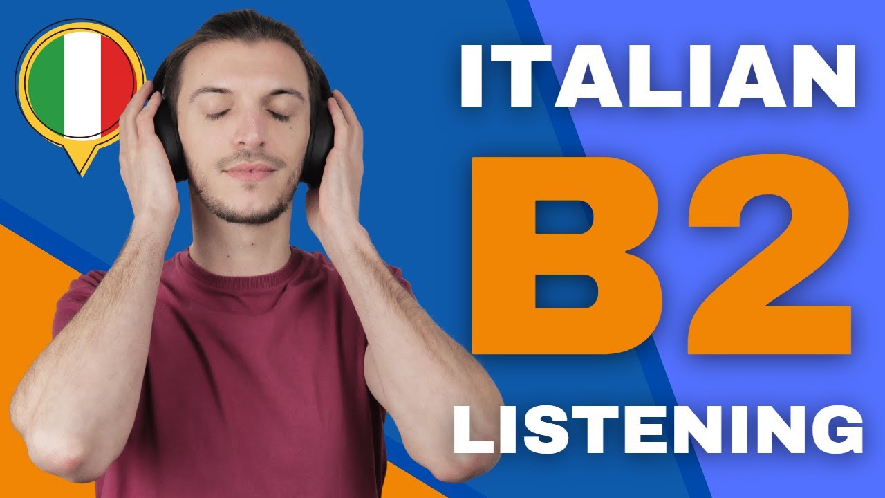 TEST di ASCOLTO di ITALIANO B2 - Quiz INTERMEDIO!