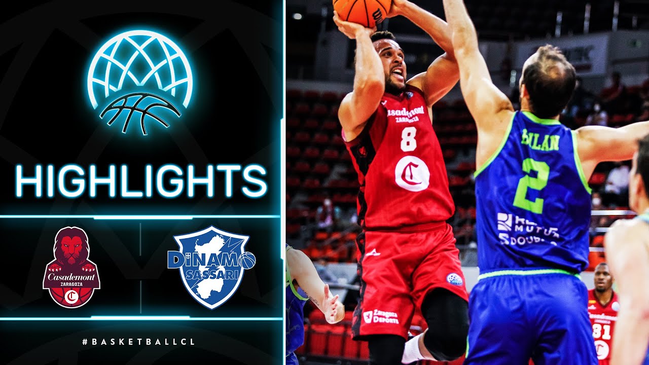 Casademont Zaragoza v Dinamo Sassari - Highlights | Basketball Champions League 2020/21