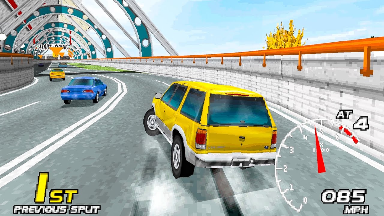Vanishing Point (PlayStation 1) - Ford Explorer Tournament Gameplay Part 1