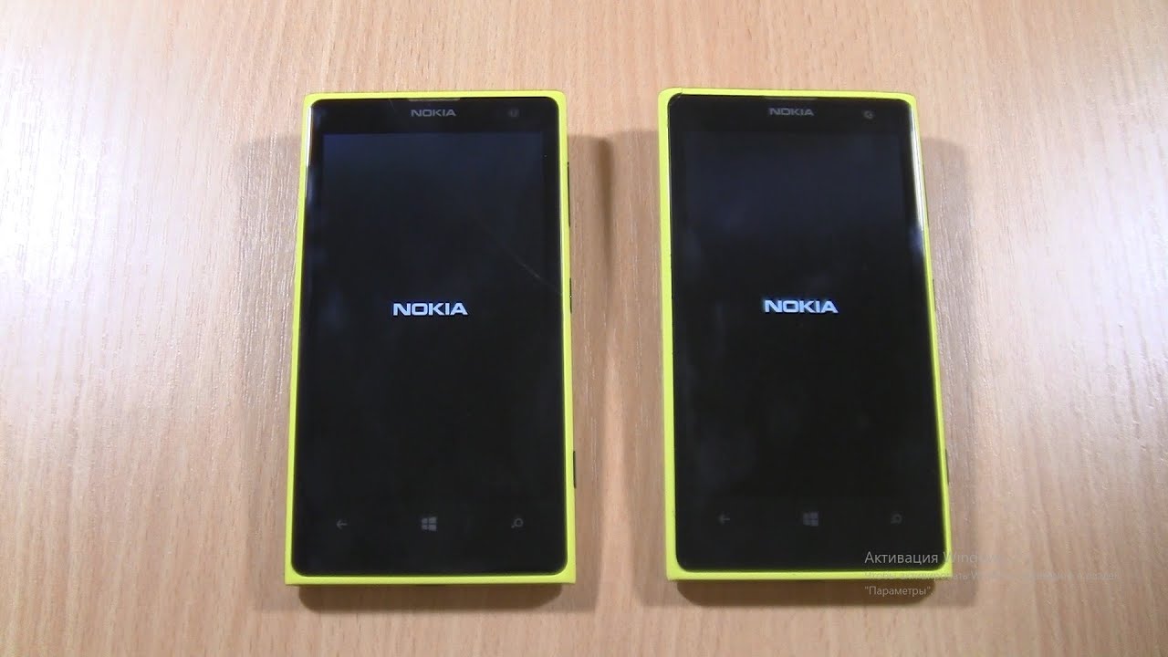 Nokia Lumia 1020 (Windows 8.1) VS Nokia Lumia 1020 (Windows 10) bootanimation