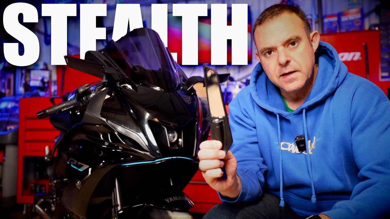 Бюджетные зеркала Stealth Yamaha R7