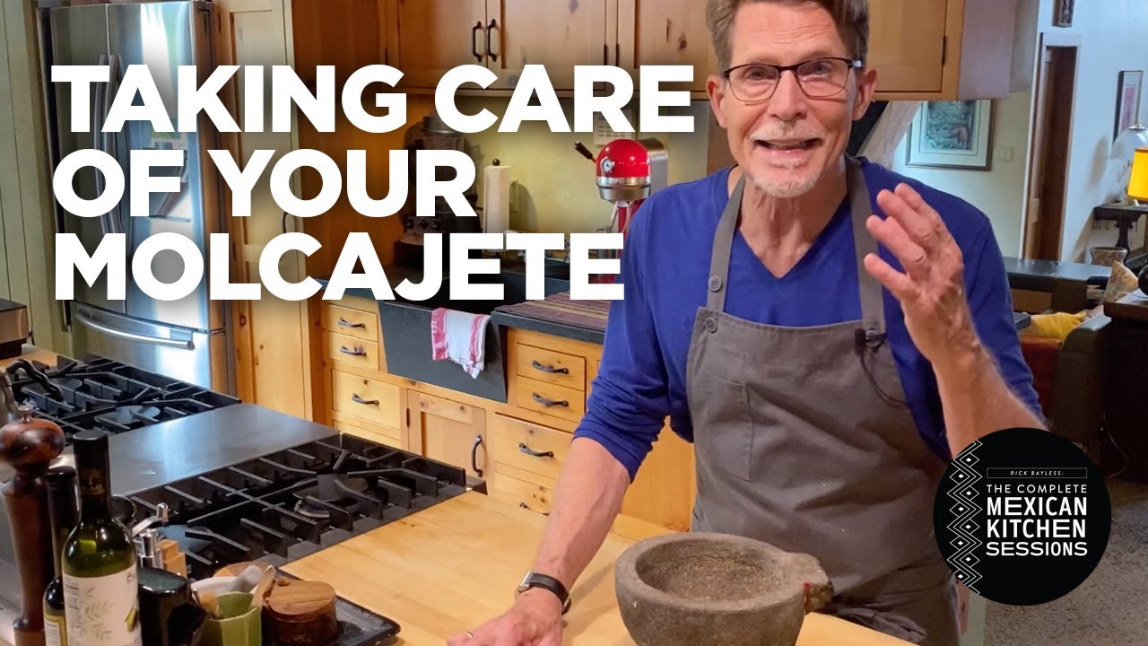 Rick Bayless Fundamentals: Caring for Your Molcajete